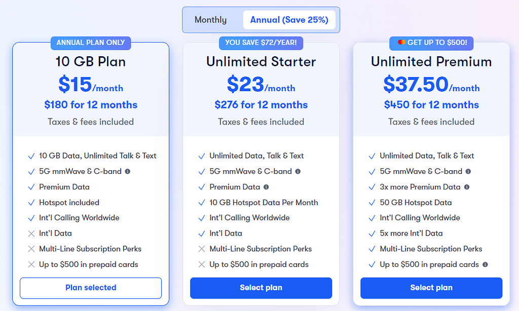 USmobile刚刚上线了15/month 无限通话短信10GB流量套餐 手机卡 美卡论坛