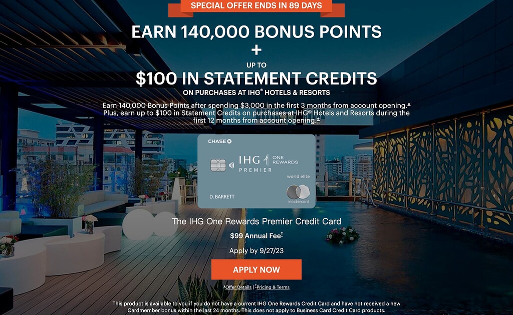Do Chase Ihg Points Expire