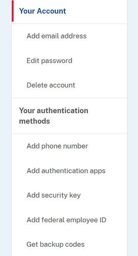 Login.gov 选项 2023.06