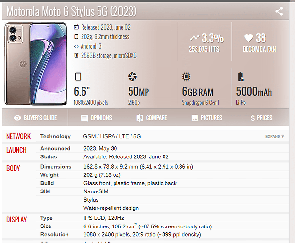 2023-10-18 22_05_36-Motorola Moto G Stylus 5G (2023) - Full phone specifications