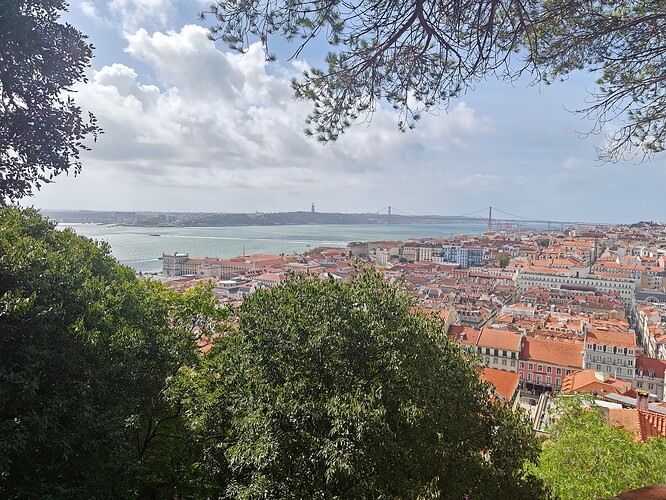 Sao Jorge Castle Lisboa View