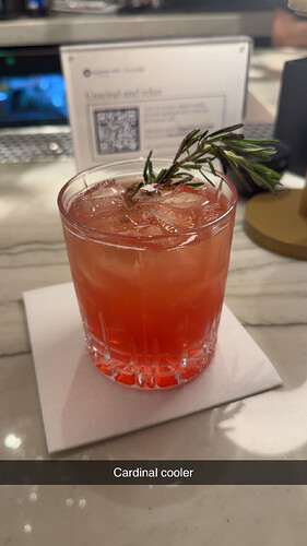 Chase Sapphire Cocktail
