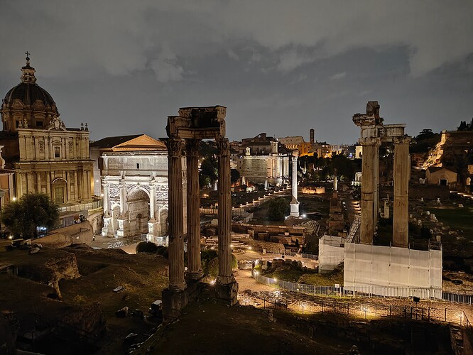 Rome Forum, Night