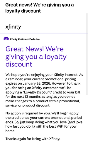 Great news! We're giving you a