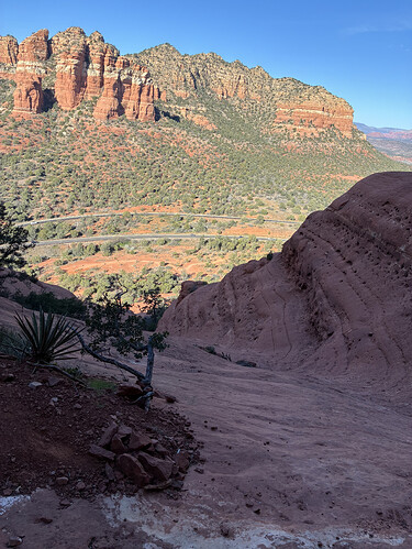 Bell rock上山很陡