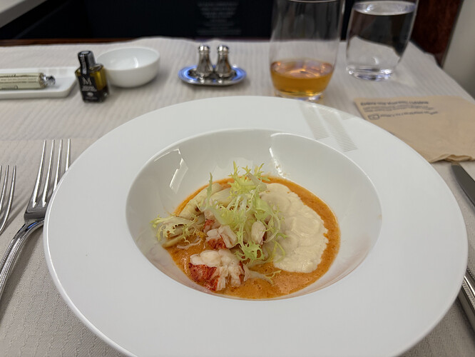 提前pre-order的 龙虾汤