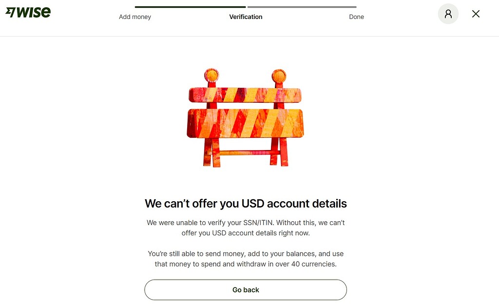 Wise USD SSN Wise usd ssn