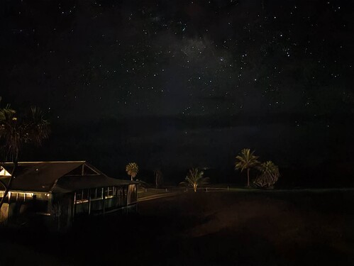 夜晚的星空