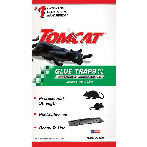 Tomcat Rat & Mouse Killer Disposable Station with Child & Dog Resistant Features
