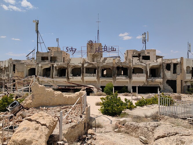 Bombed hotel 1