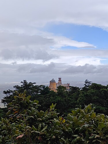 Pena View from Cruz Alta