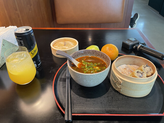 今日的PVG Lounge餐食