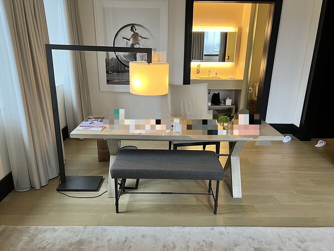 纽约艾迪逊阁楼套房办公区