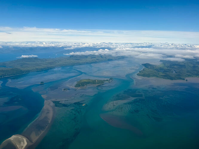Orca Inlet、Hawkins Island 与 Hinchinbrook Island