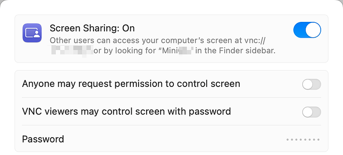 Screen Sharing