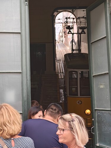 Bica Elevator, close-up