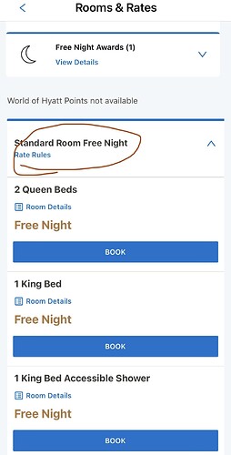 Standard Free Night
