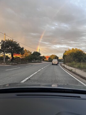 火焰天空（高速公路拍摄）