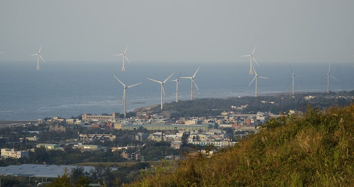 通霄鎮附近的观景台