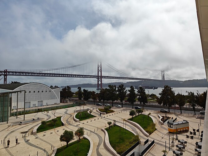 Hyatt Regency Lisbon, 1 queen bed suite bridge view - balcony