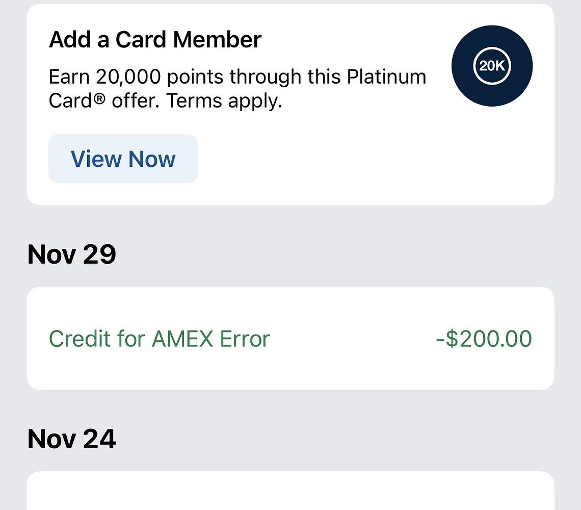 Amex 补报销改版前 FHR 【Credit for AMEX Error $200】 - 信用卡 - 美卡论坛