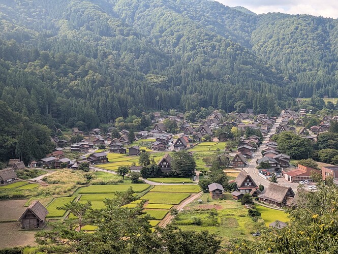 细看村落