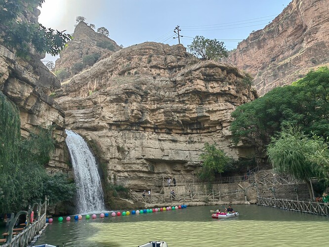 Geli Ali Beg Waterfall