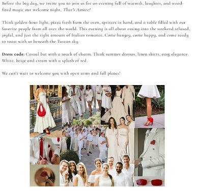 Before the big day, me invite you to join us for an crening full of warmth, laughter, and wood-