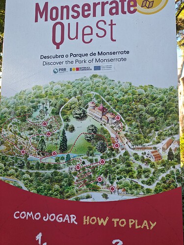 Montserrate Palace Map