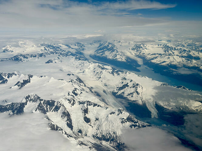 Harriman Fjord 与 Harriman Glacier 全景