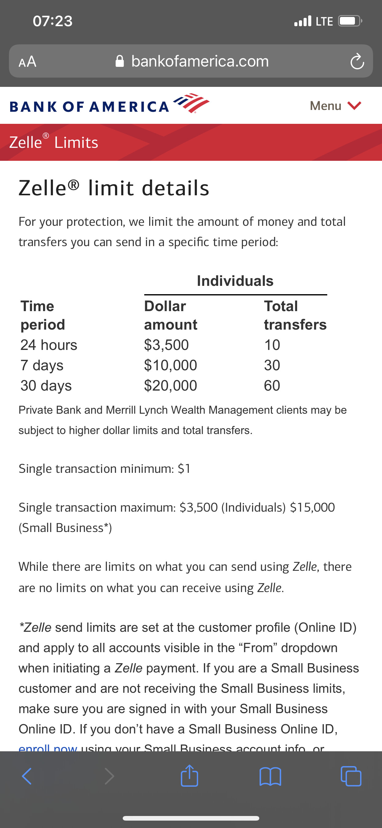zelle转账有月限额吗- #3，来自Fluffy_Wombat - 银行账户- 美卡论坛