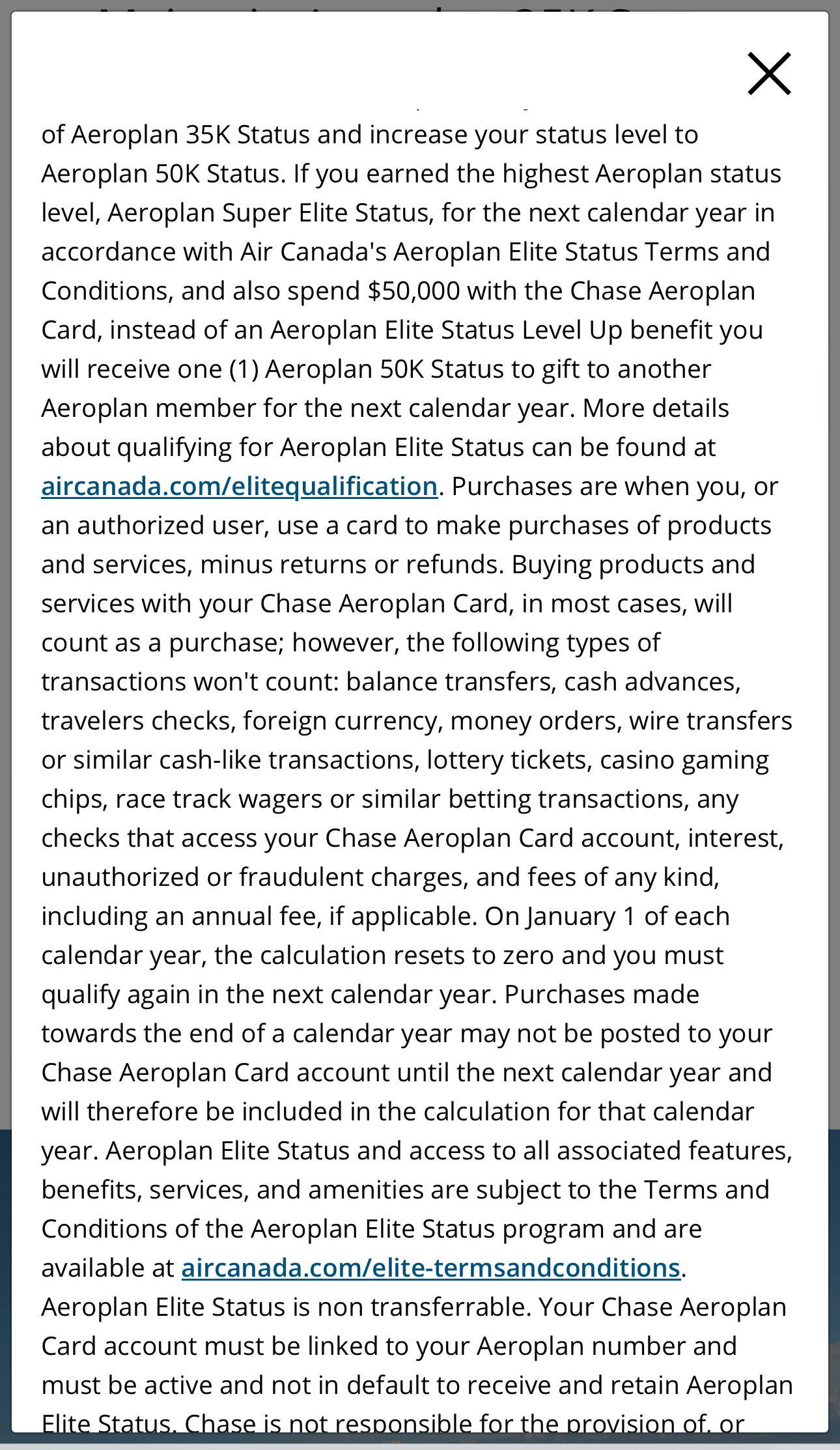 Chase Aeroplan Elite Status Up加币消费- 信用卡- 美卡论坛