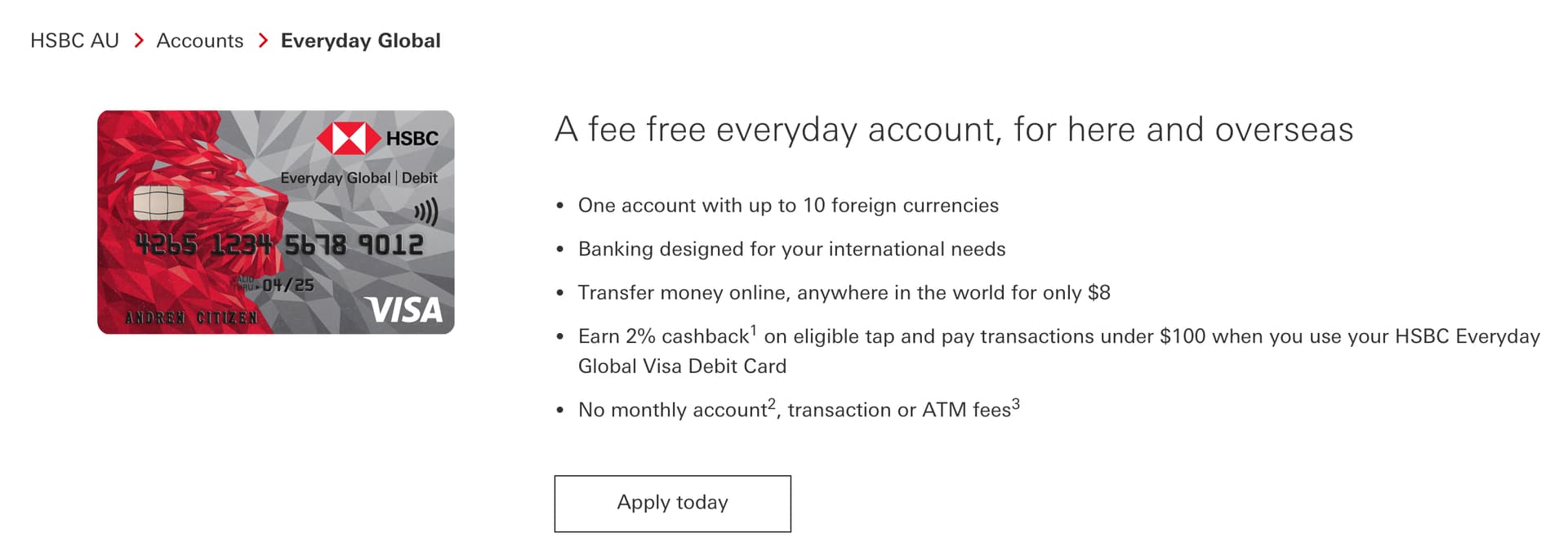 教程】如何0成本获得一个10币种的HSBC AU账户！ - 银行账户- 美卡论坛