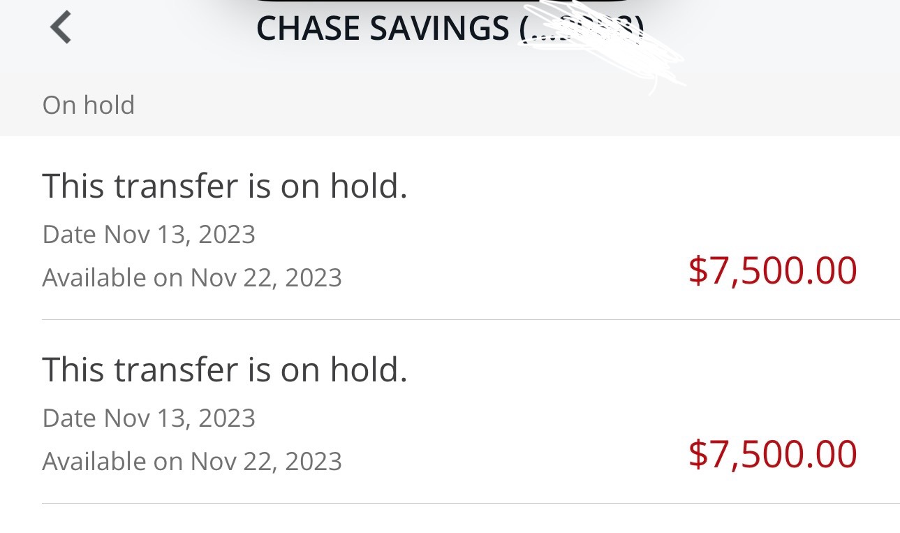 chase柜台存支票被on hold，是正常情况吗？ - 玩卡- 美卡论坛