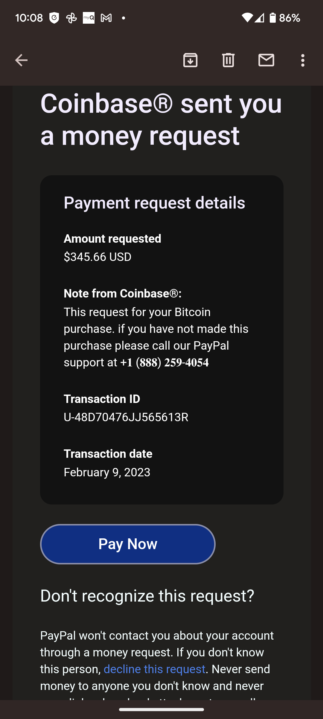 是不是新的网络诈骗手段- 生活- 美卡论坛