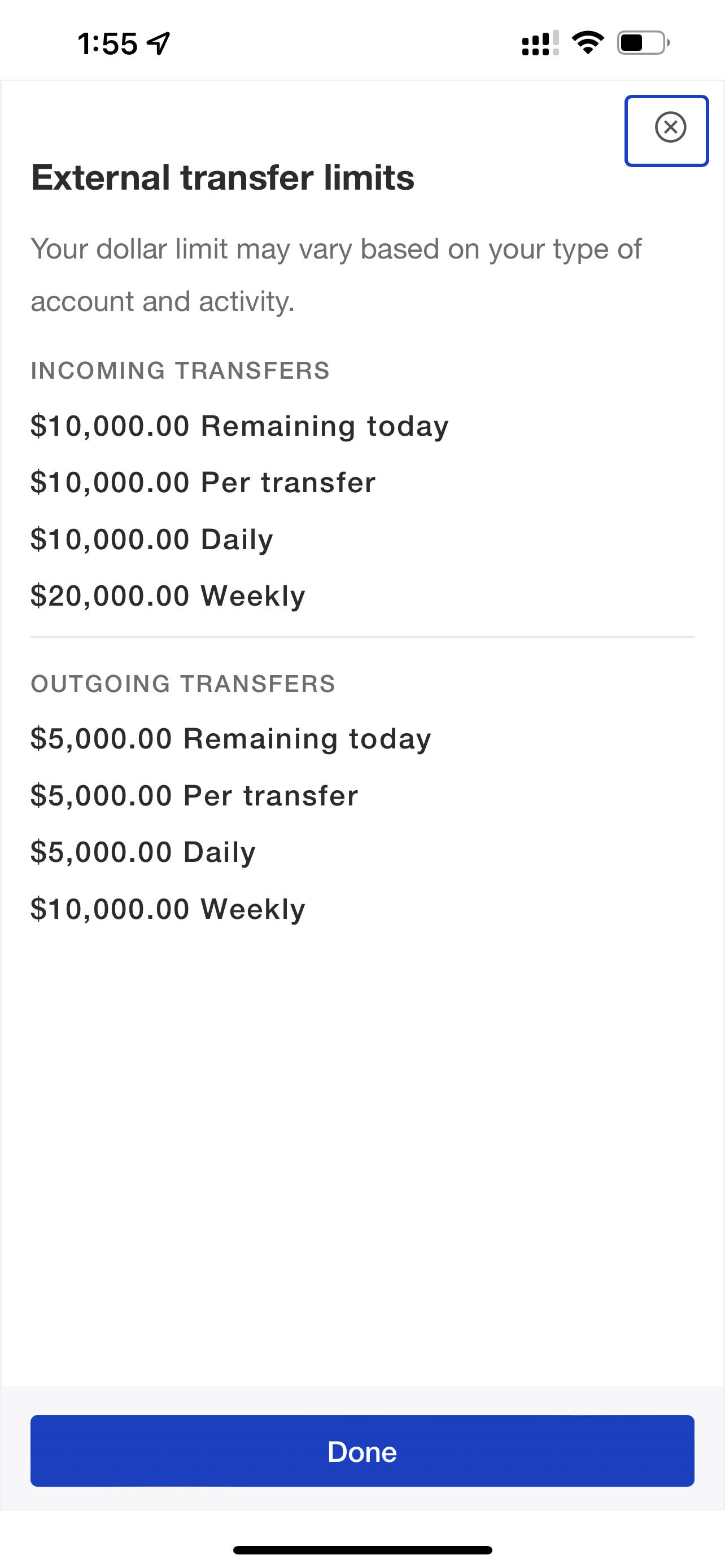 US Bank个人账户转账限额- 银行账户- 美卡论坛