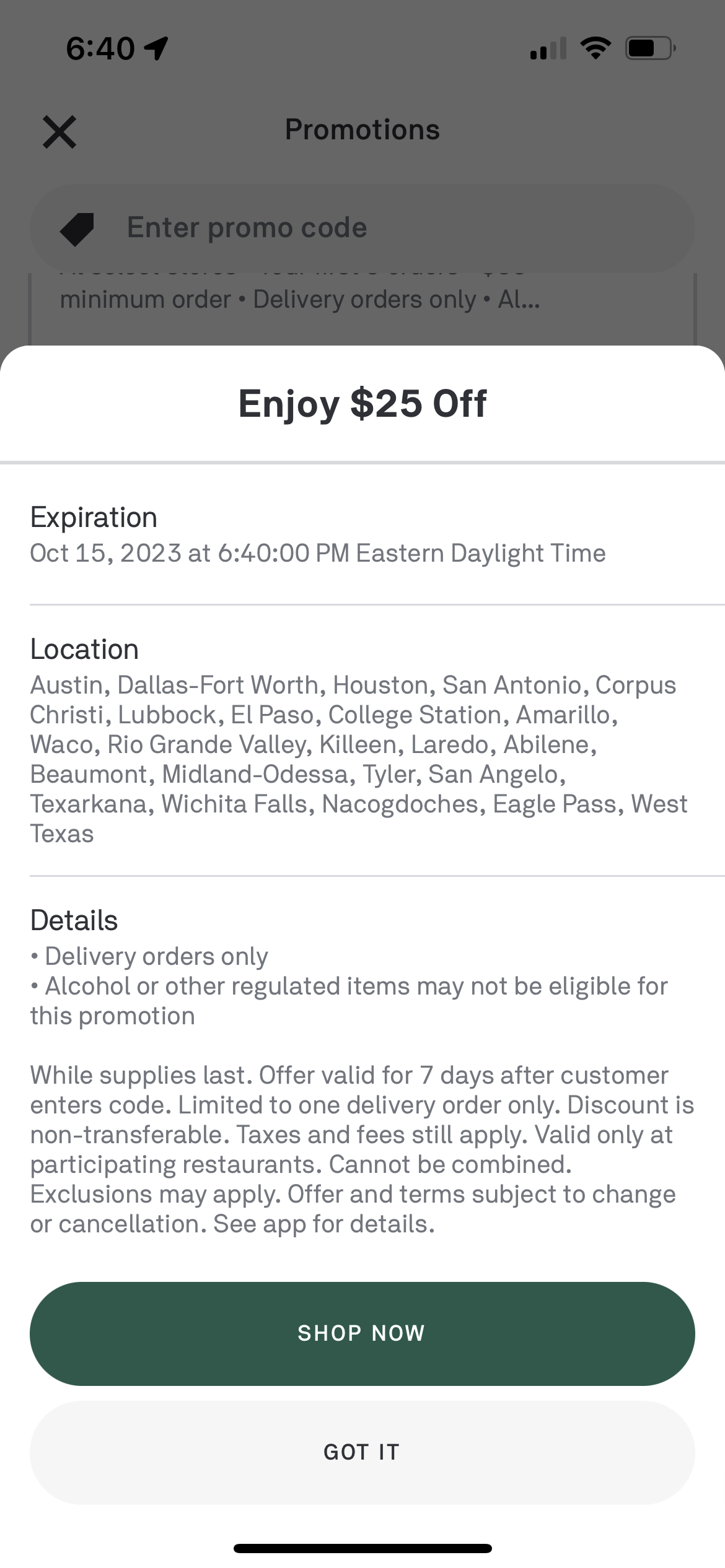 UberEATs/Postmates Coupon Codes - #2148，来自 divinebaboon - 购物折扣 - 美卡论坛