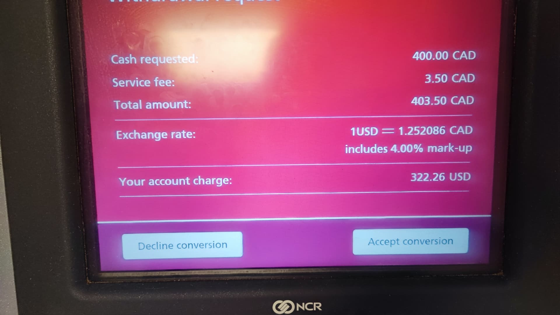 请教美国如何准备加币现金- 第3 页- 玩卡- 美卡论坛