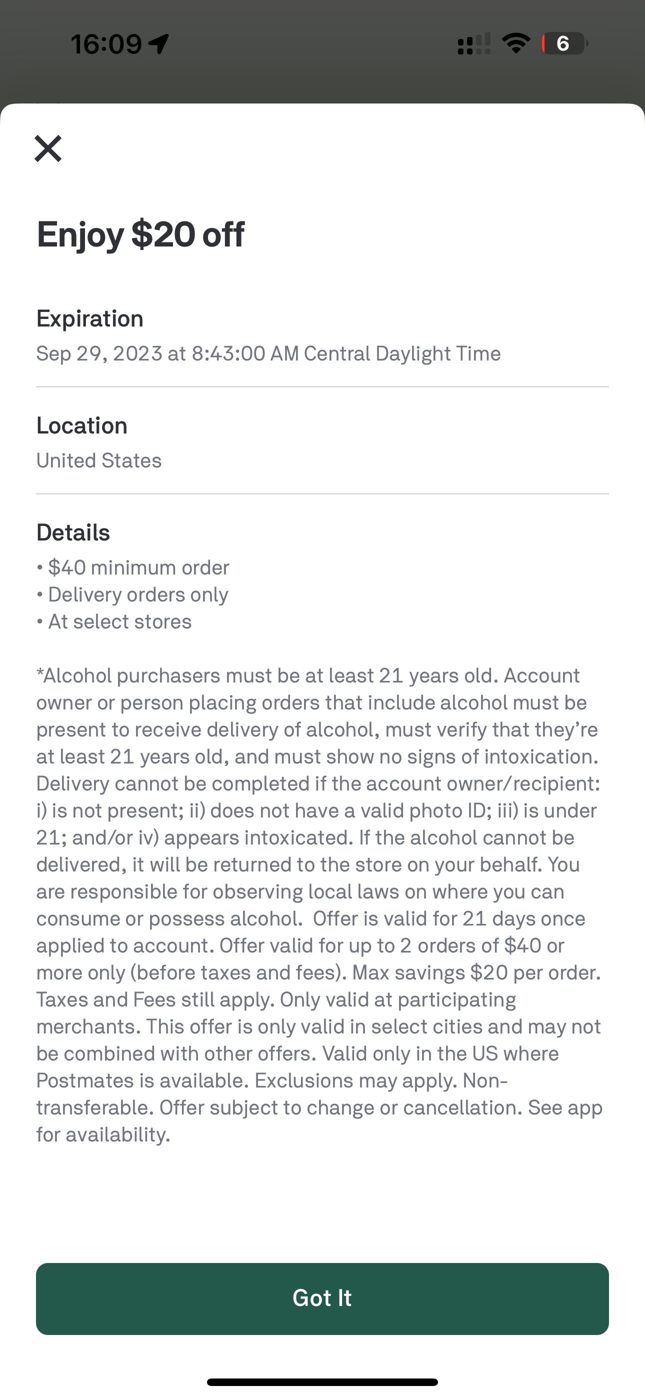 Postmates Promo Code - 8ip35qx