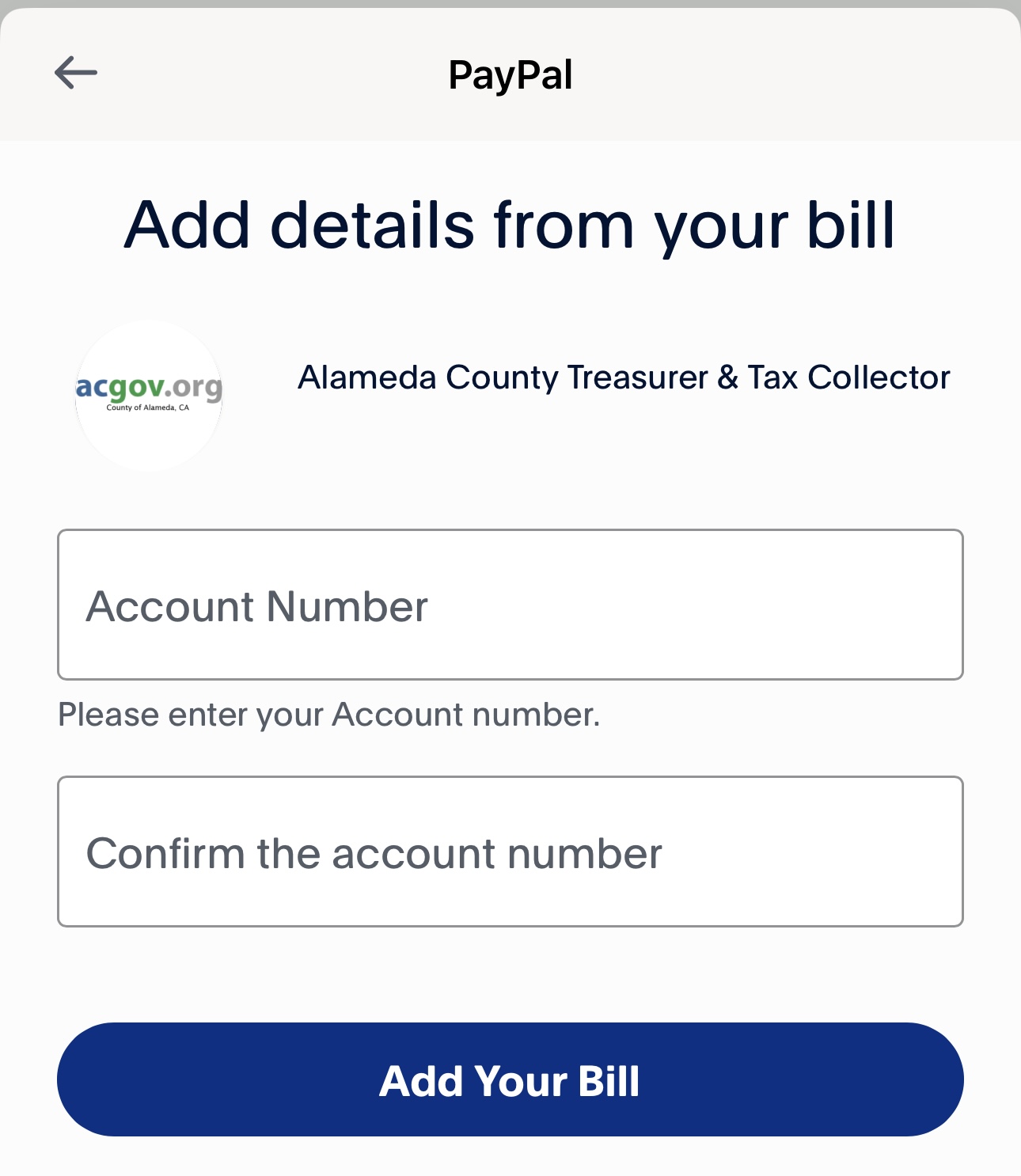  paypal bill pay alameda property tax 2 