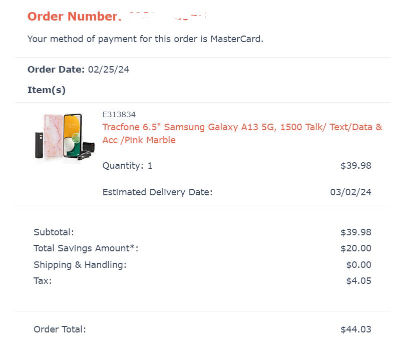  welcome20 20 tracfone samsung a13 moto g 1 year phone service 
