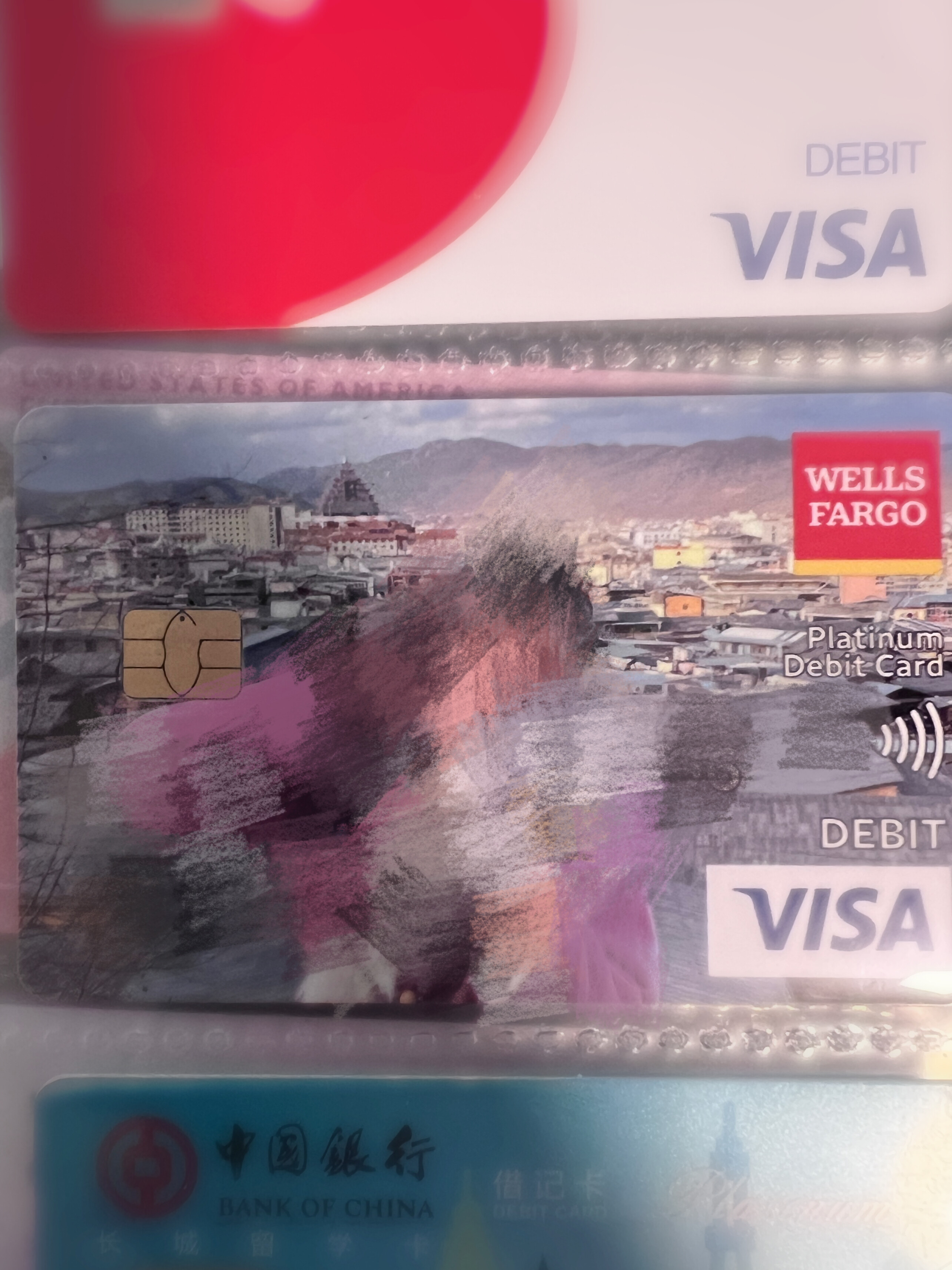Wells Fargo的debit卡好丑- 银行账户- 美卡论坛