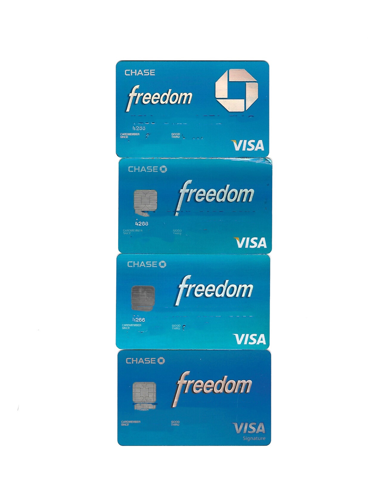 这些年来收集的实体卡- 信用卡- 美卡论坛