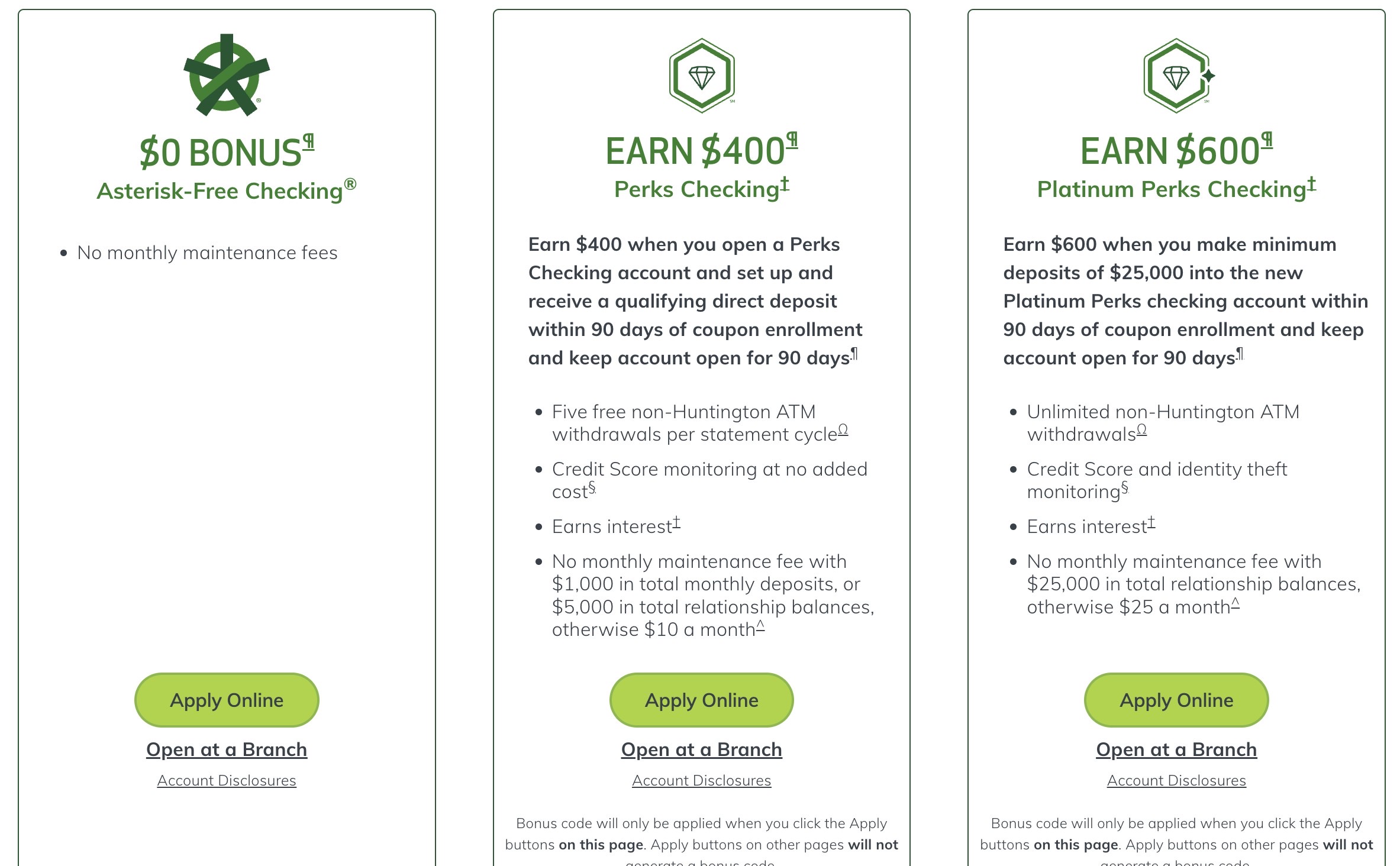 OH, MI, IN, PA, KY, WV, IL, CO, MN, SD, WI] Huntington开户拿400/600刀截止2/7/2024  - 玩卡- 美卡论坛