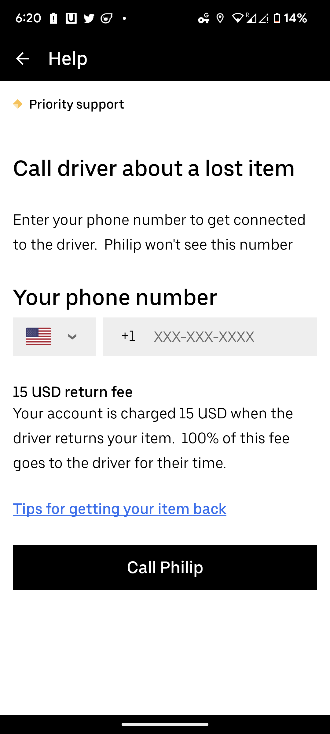 uber这丢失物品真的离谱啊- 生活- 美卡论坛