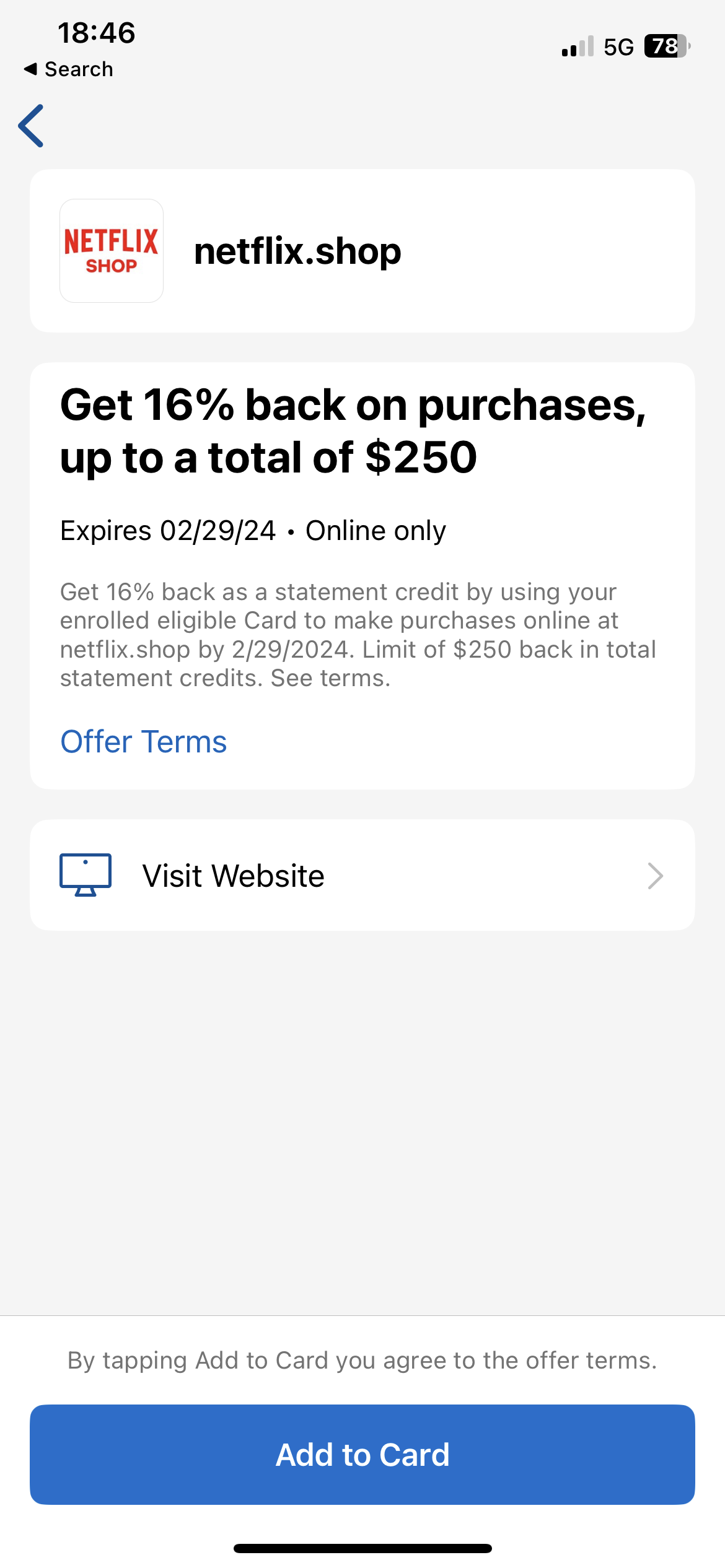 Netflix Amex小羊毛，花6.99返6.99 - 信用卡- 美卡论坛