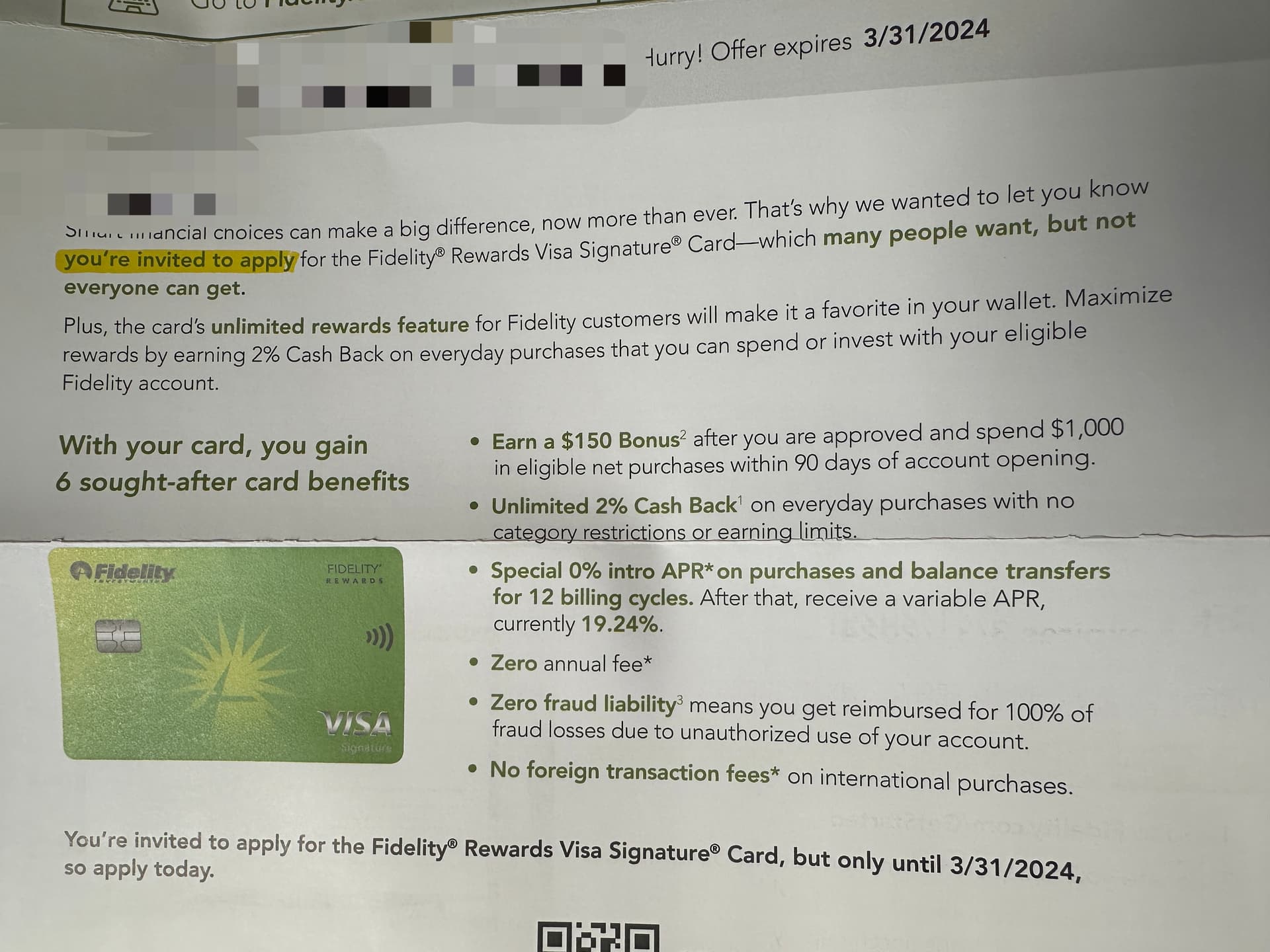 收到Fidelity Rewards的开户$150开卡奖励- 信用卡- 美卡论坛