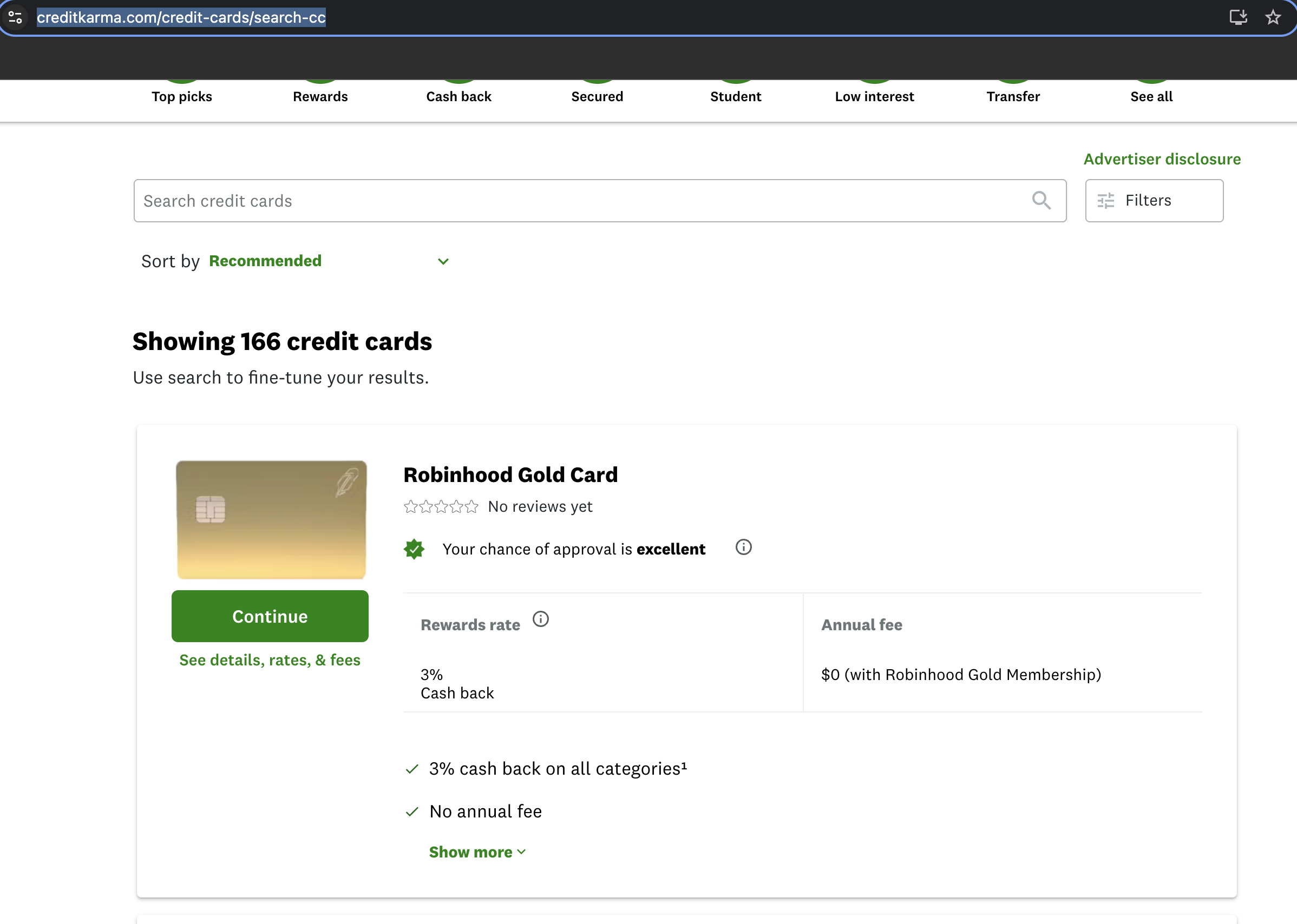 Robinhood Gold Card Credit Karma Backdoor申請連結？ - 信用卡- 美卡论坛