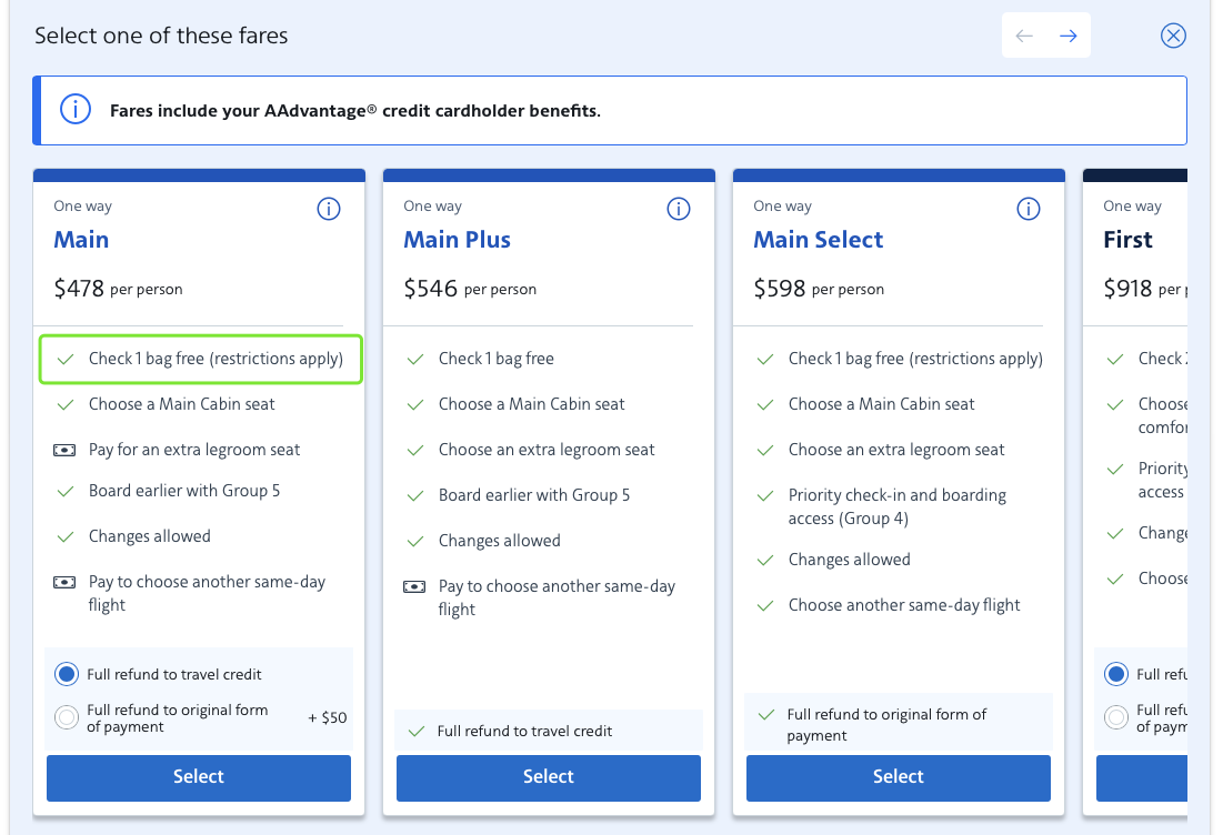 citi AA 卡的免费行李额度可以叠加吗- 航空常旅客- 美卡论坛
