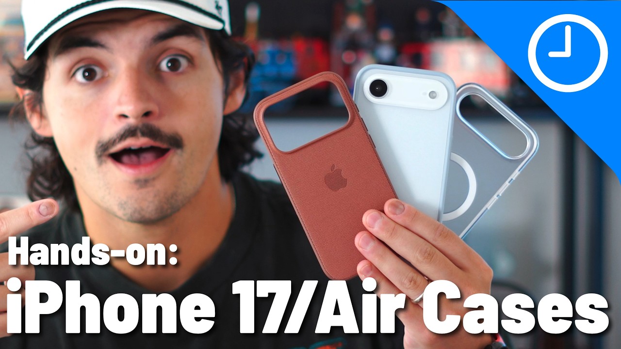 Insanely Detailed Hands-On with Apple’s NEW iPhone 17 & Air Cases!